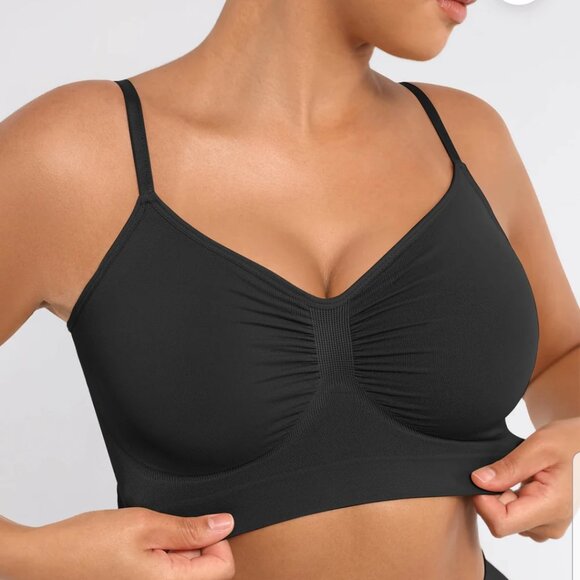 Feelin Girl Seamless Stretch Bra Size Large - Picture 1 of 9